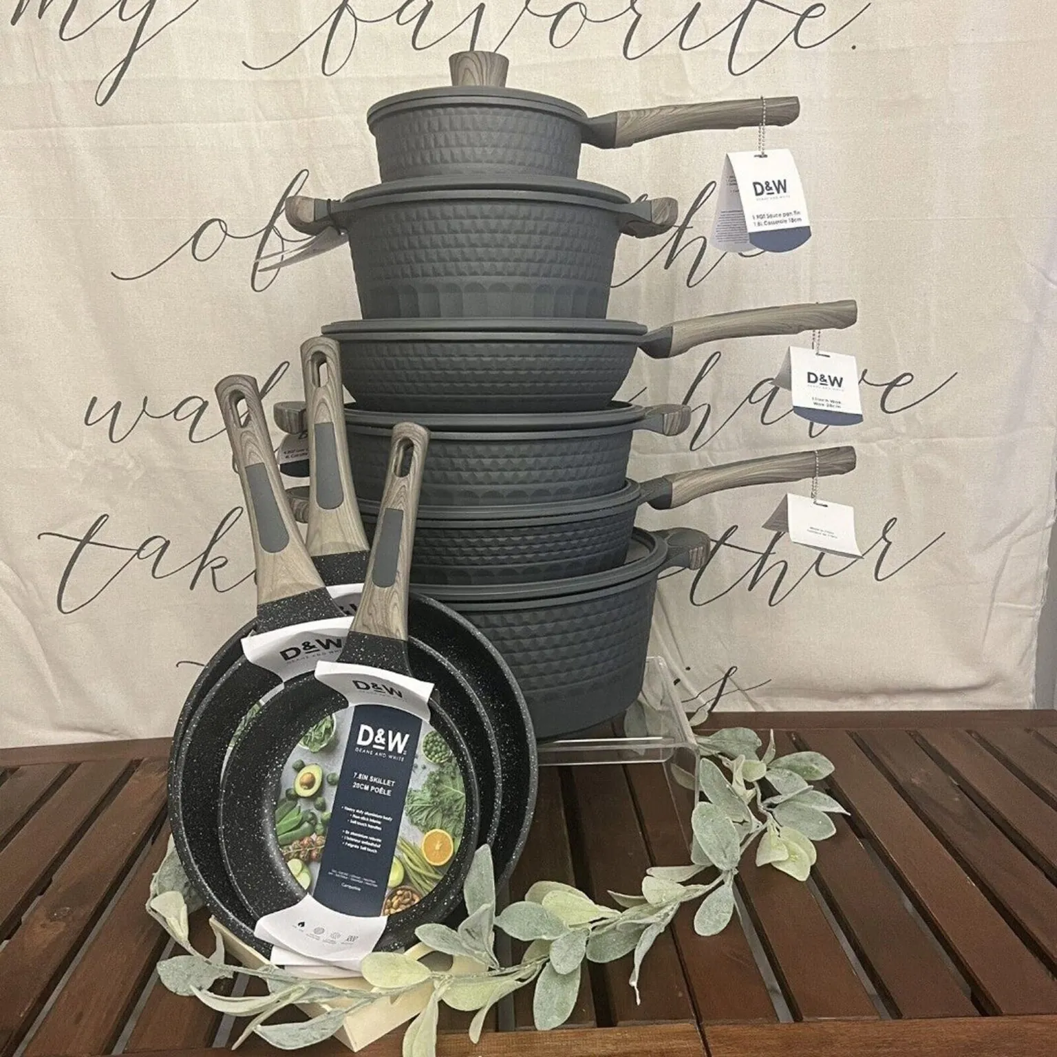 Deane and White Cookware Official Store for D&W Pots and Pans